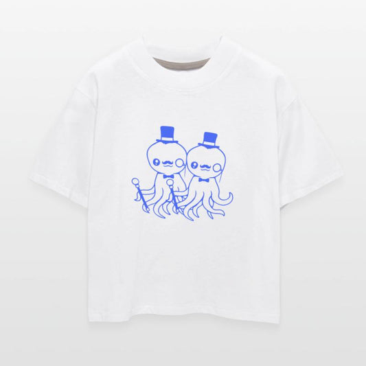 2 octopus sir hat monocle glasses two rich friends