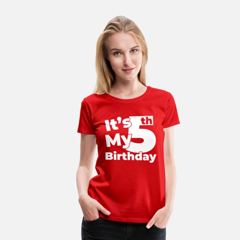 5th Birthday Shirt Its My 5th Birthday 5 Year