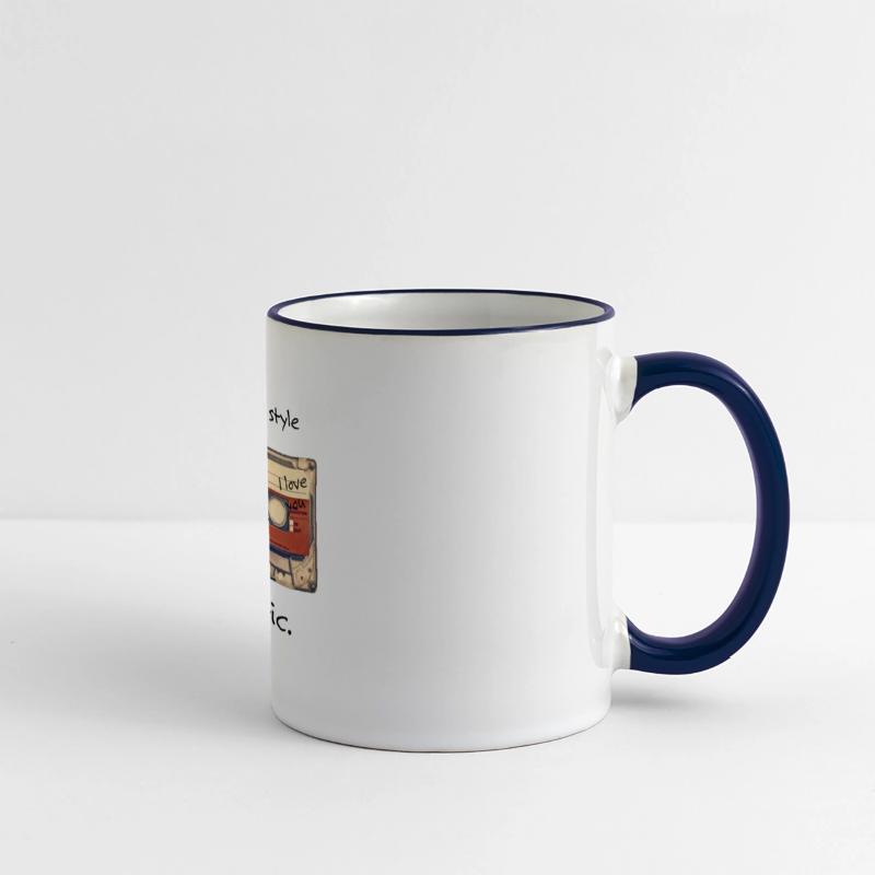 80's Style Romantic Vintage Cassette (black)