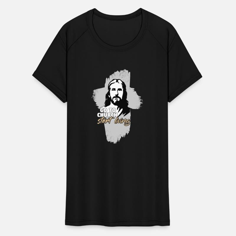 "Go to Church Start Living" for Preacher, Pastor