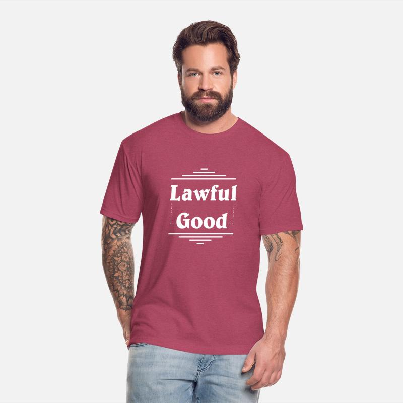 "lawful good" in plain white letters
