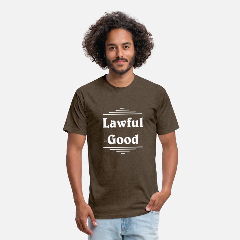 "lawful good" in plain white letters