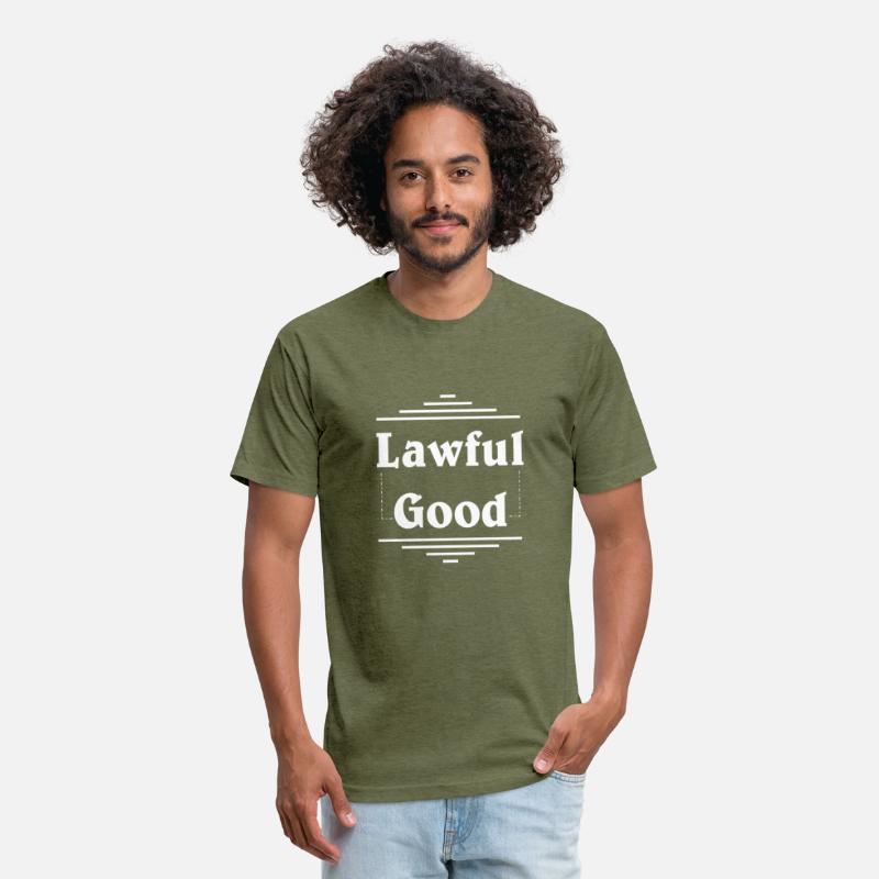 "lawful good" in plain white letters