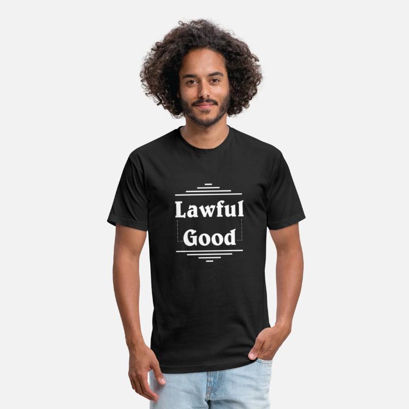 "lawful good" in plain white letters