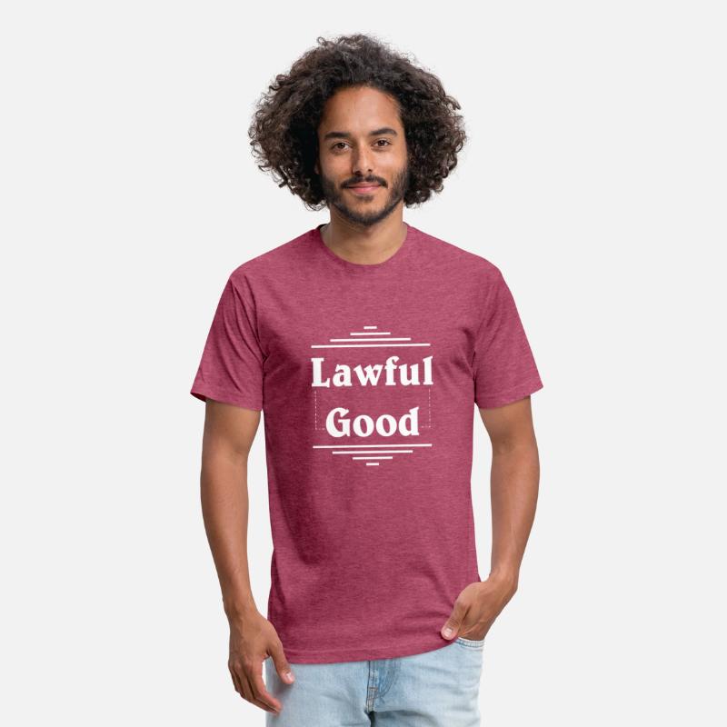 "lawful good" in plain white letters
