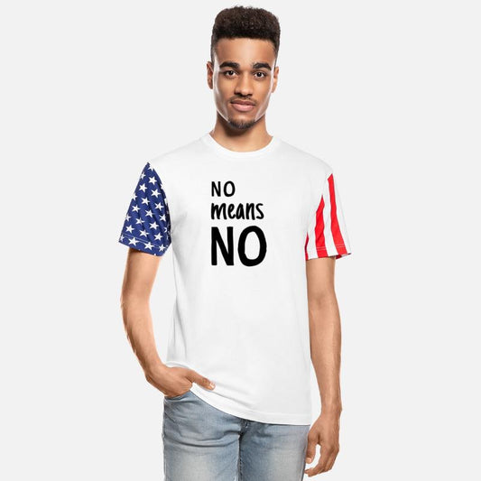 "No Means No" T-Shirt Design