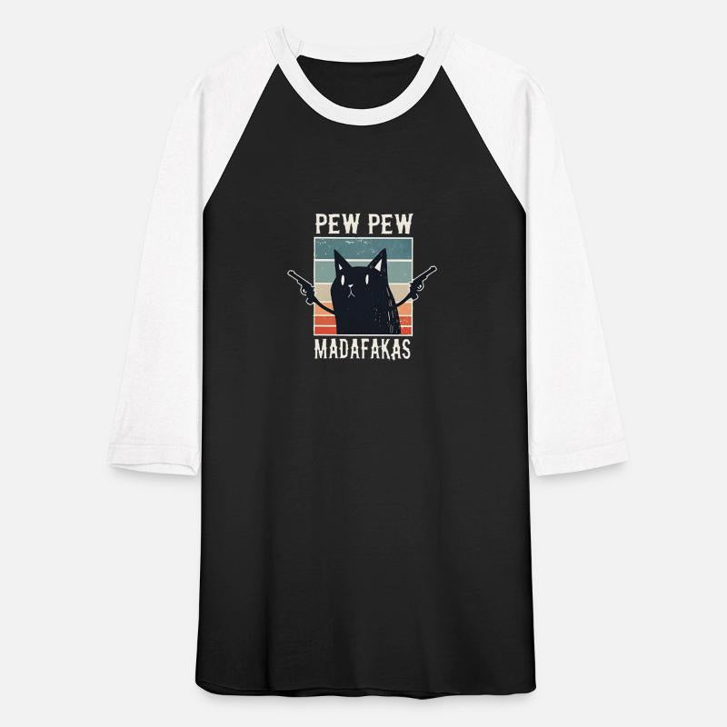 “Pew Pew Madafakas” Funny Cat Meme T-Shirt