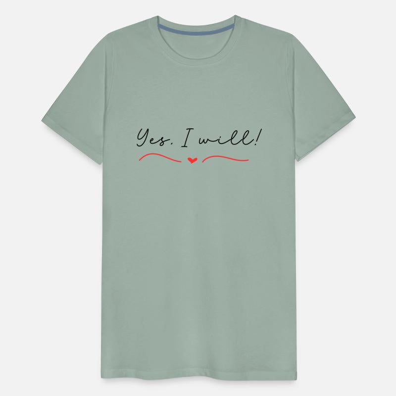 Yes, I will! Wedding T-shirt!