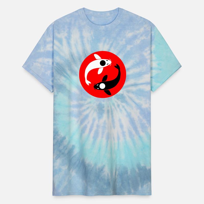 Yin and Yang Koi Fish