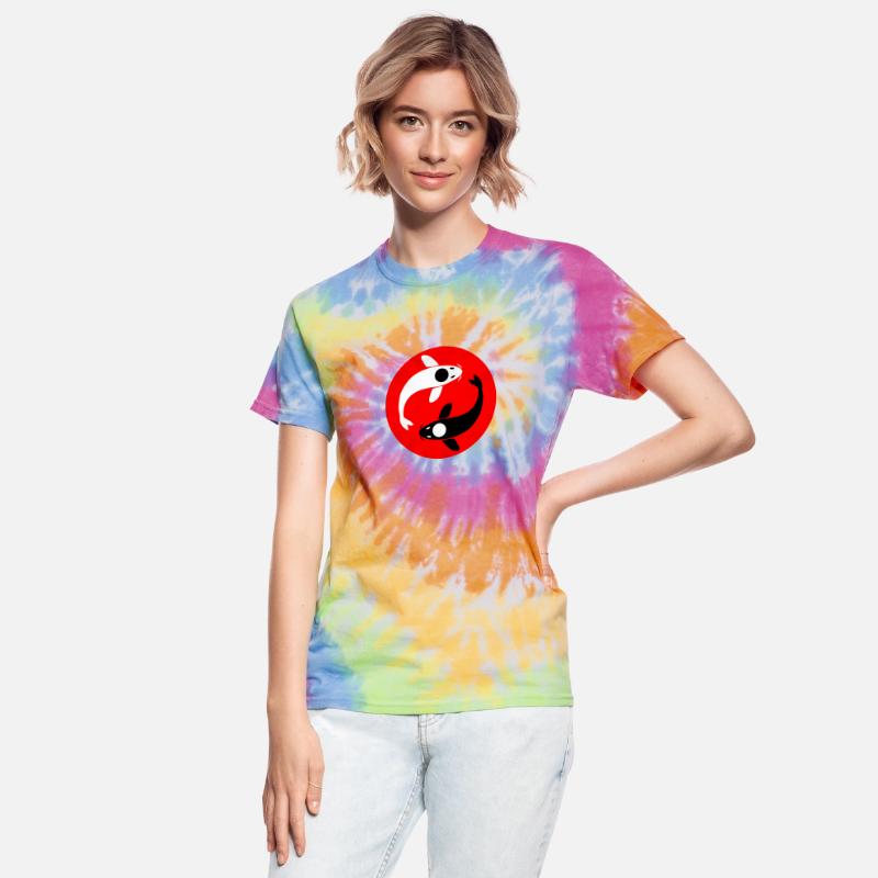 Yin and Yang Koi Fish