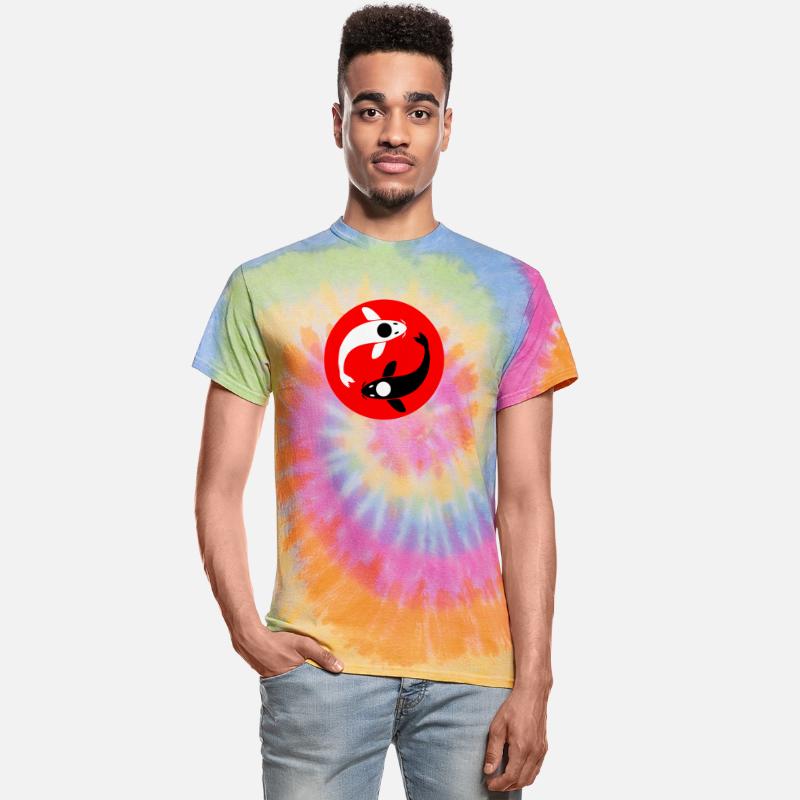 Yin and Yang Koi Fish