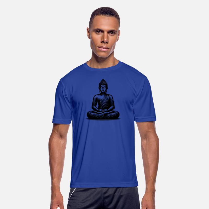 Yoga Buddha Enlightenment Meditation Tattoo Style