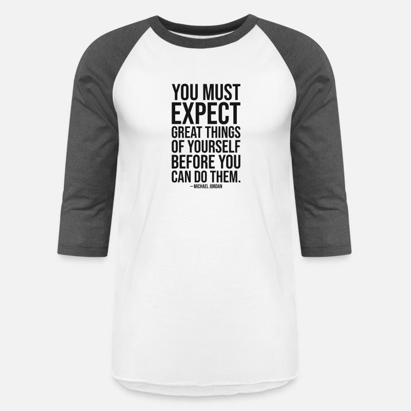 you must expect great things BLACK