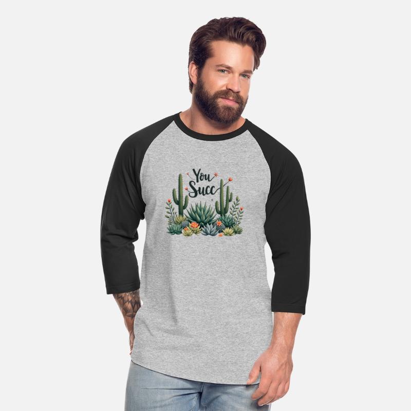 “You Succ” succulent funny plant tee