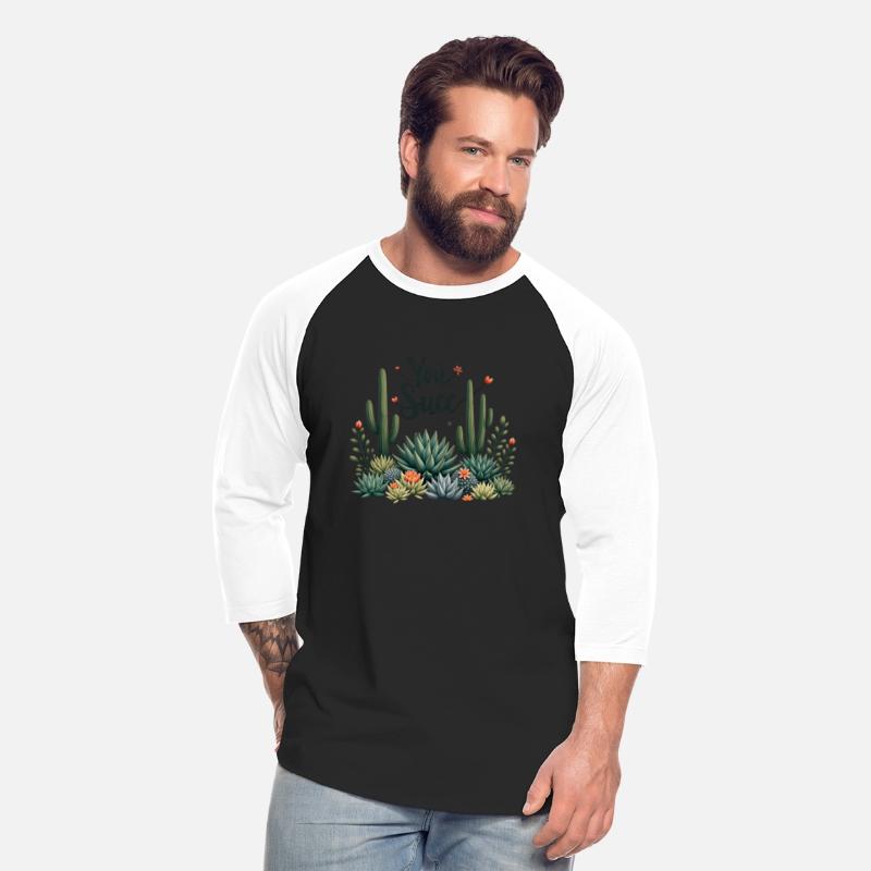 “You Succ” succulent funny plant tee