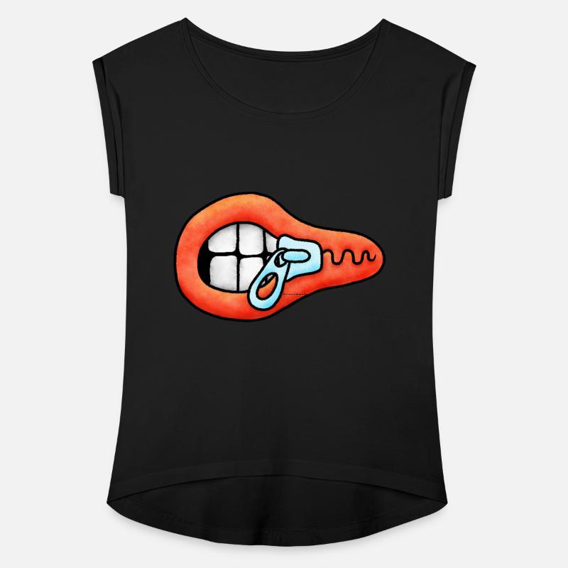 Zipper Mouth Illustration