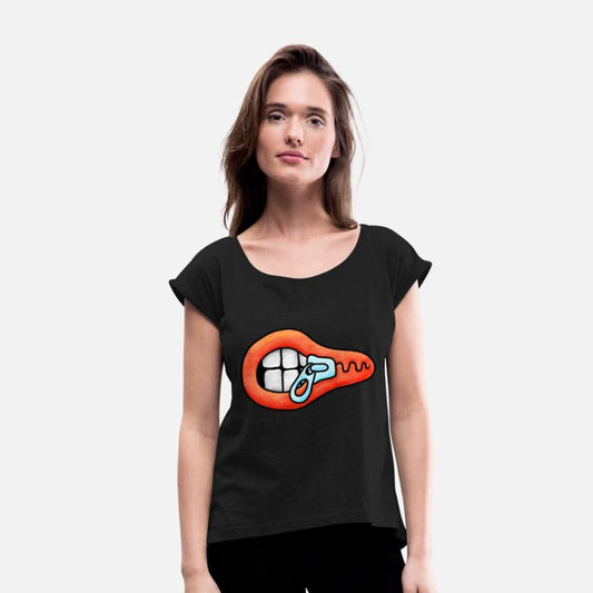 Zipper Mouth Illustration