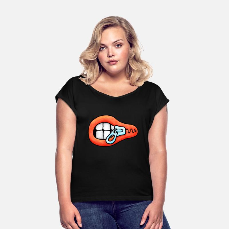 Zipper Mouth Illustration