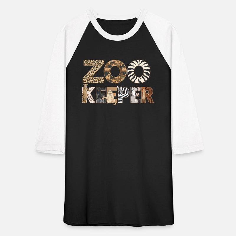 Zookeeper Animal Print Letters Jungle Wildlife